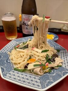 奄美大島の郷土料理・油そうめん
