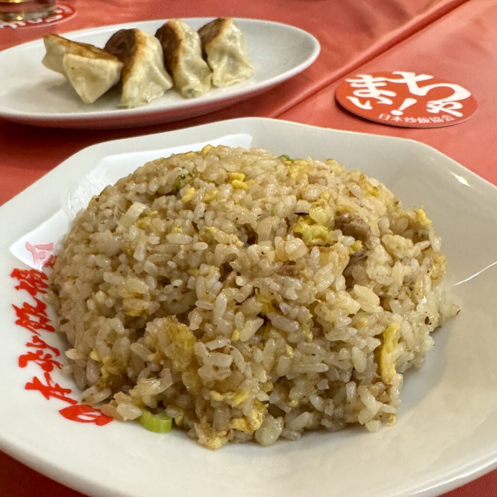 日本炒飯協会のイベントのチャーハン