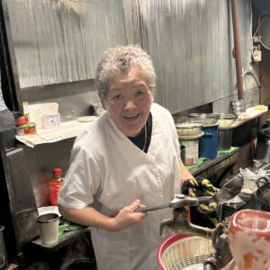 菜来軒の女将さん