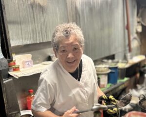 菜来軒の女将さん